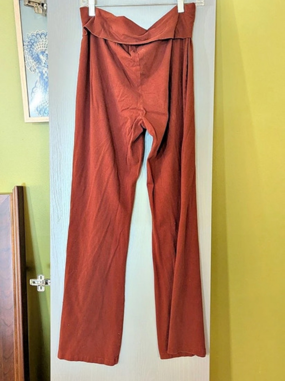 Zenana Wide Leg Pants in Brown Size 2X